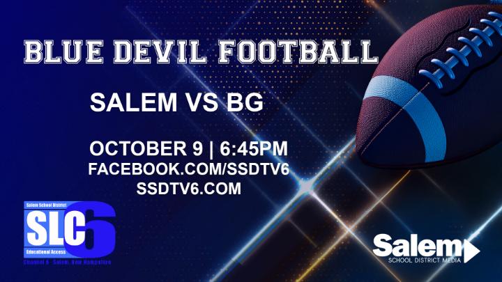 Thumbnail image for BLUE DEVIL FOOTBALL | Salem vs BG - October 9, 2026