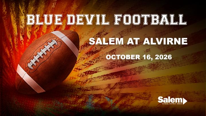 Thumbnail image for BLUE DEVIL FOOTBALL | Salem at Alvirne - October 16, 2026